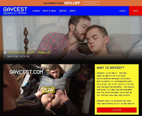 A Review Screenshot of gaycest.com