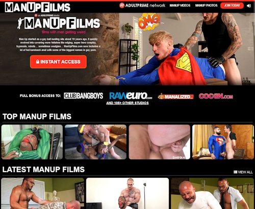 A Review Screenshot of manupfilms.com