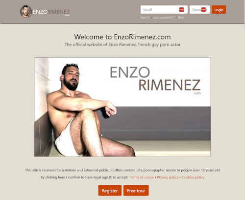 A Review Screenshot of enzorimenez.com