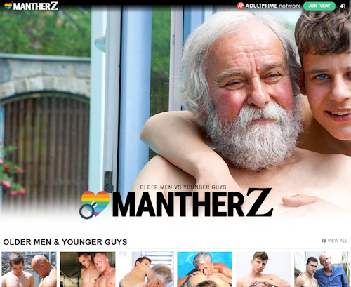 A Review Screenshot of mantherz.com