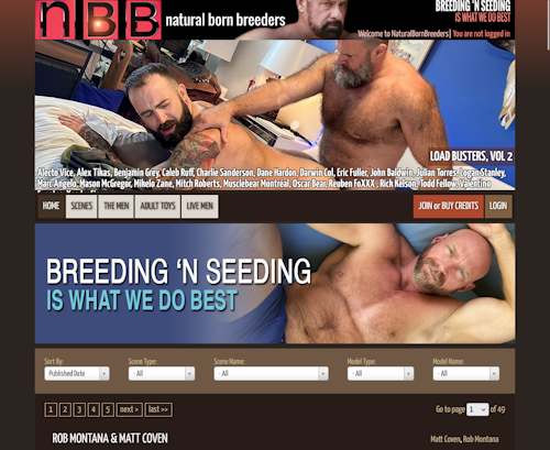 A Review Screenshot of naturalbornbreeders.com