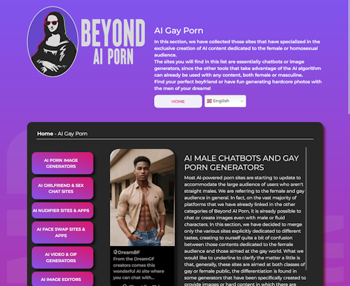 A Review Screenshot of beyondaiporn.com