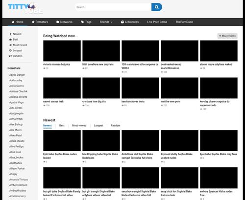 Review screenshot tittytube.com