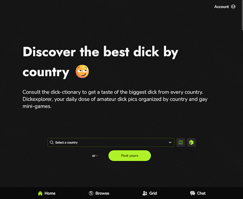 Review screenshot dickexplorer.com