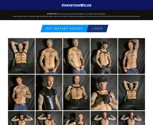 Review screenshot christianwilde.com